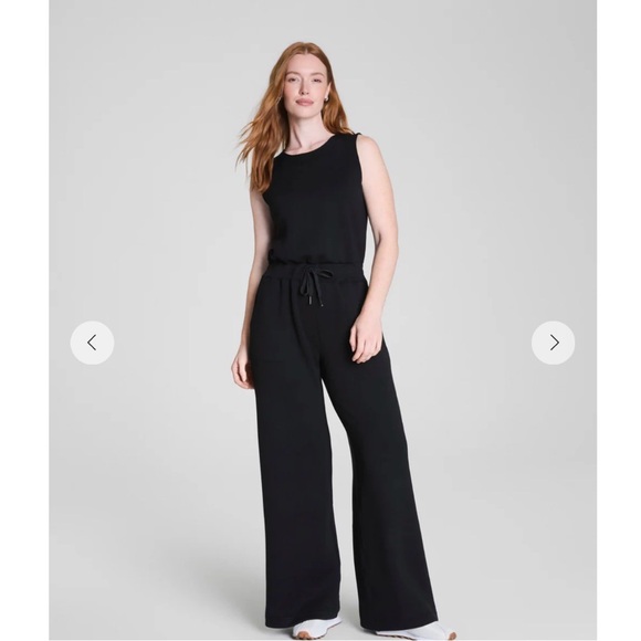 SPANX Pants - SPANX Air Essentials dark blue sleeveless jumpsuit, Medium